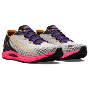 Under Armour Womens HOVR Sonic 6 Storm Running Shoes White Purple Pink Size 10